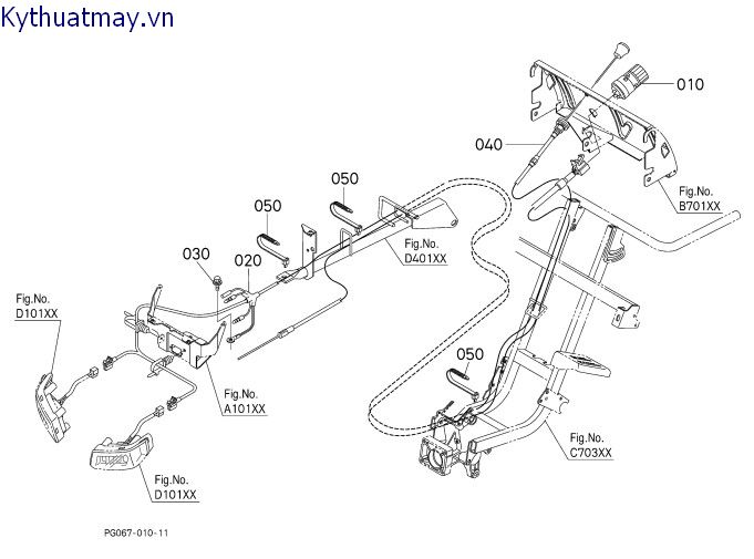 Bộ dây chính và dây cáp cảm kháng